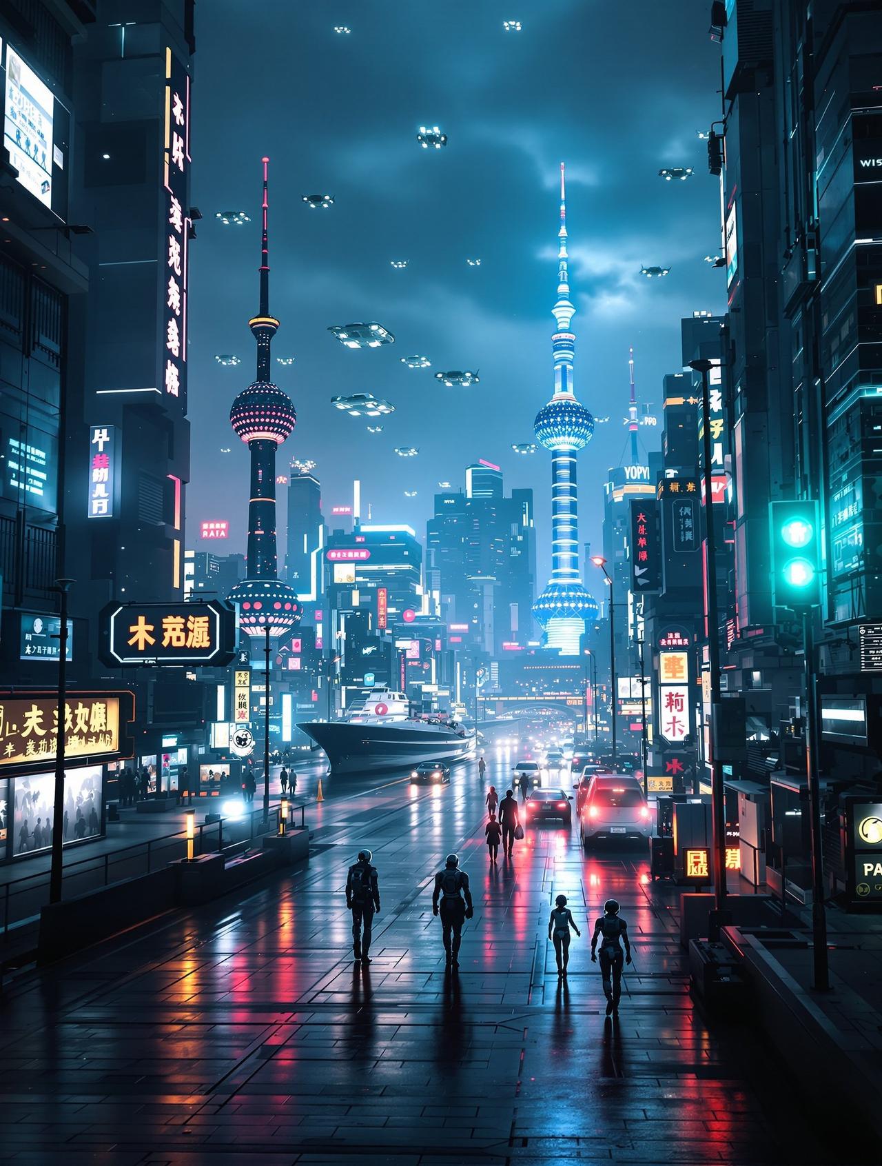 未来都市海报 - 影院免费高清科幻电影