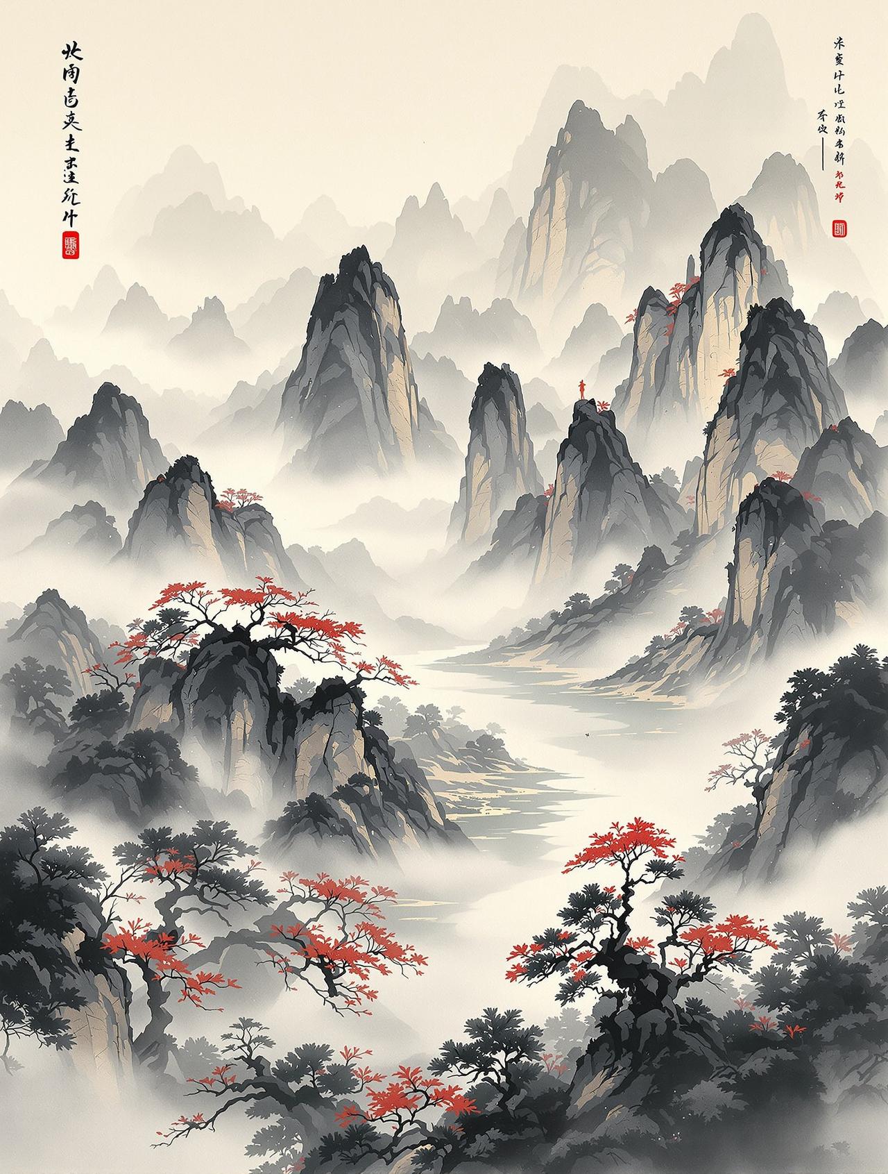 水墨丹青海报 - 影院免费高清纪录片